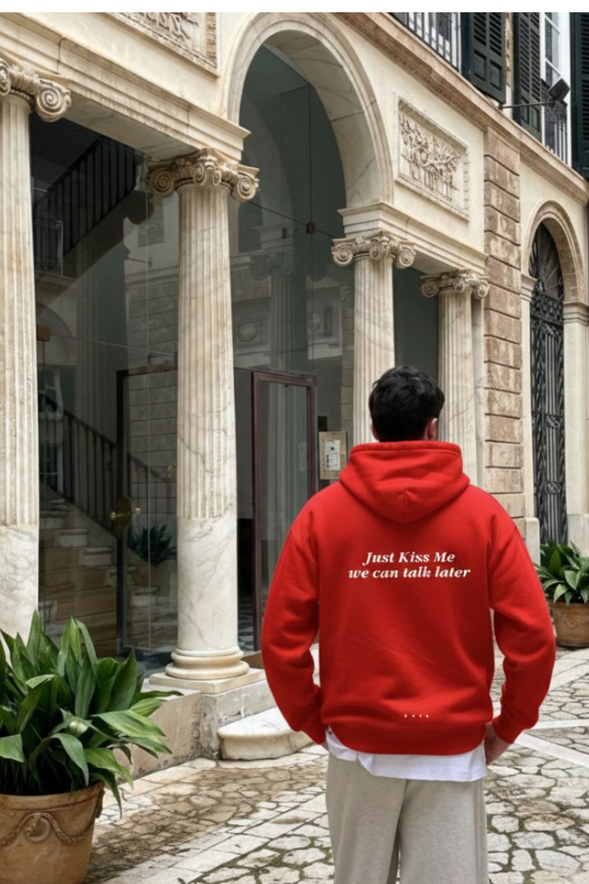 FFS cropped 2:3 | original_media:gid://shopify/MediaImage/30934978953319 | position:3 | Kiss Me We Can Talk Later Hoodie