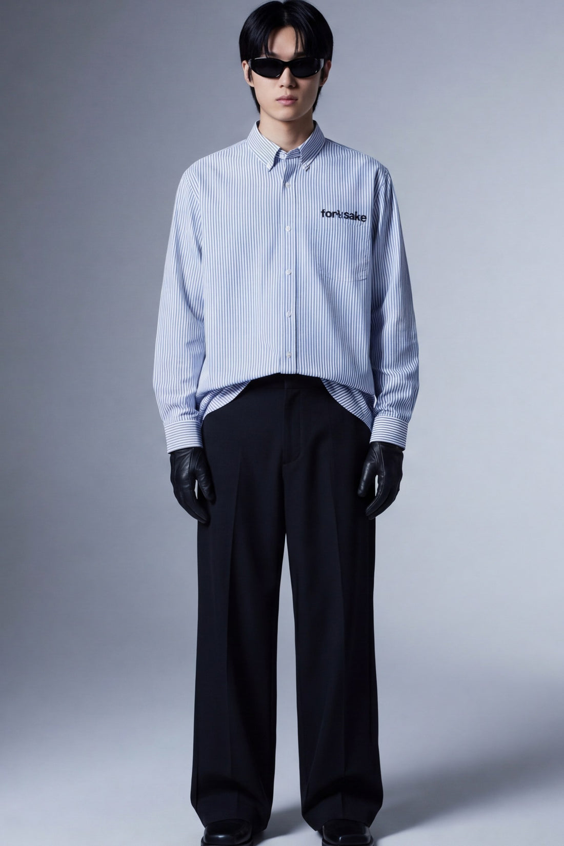 FFS cropped 2:3 | original_media:gid://shopify/MediaImage/30933963866215 | position:5 | Forfksake Hot And Young Striped Shirt Blue