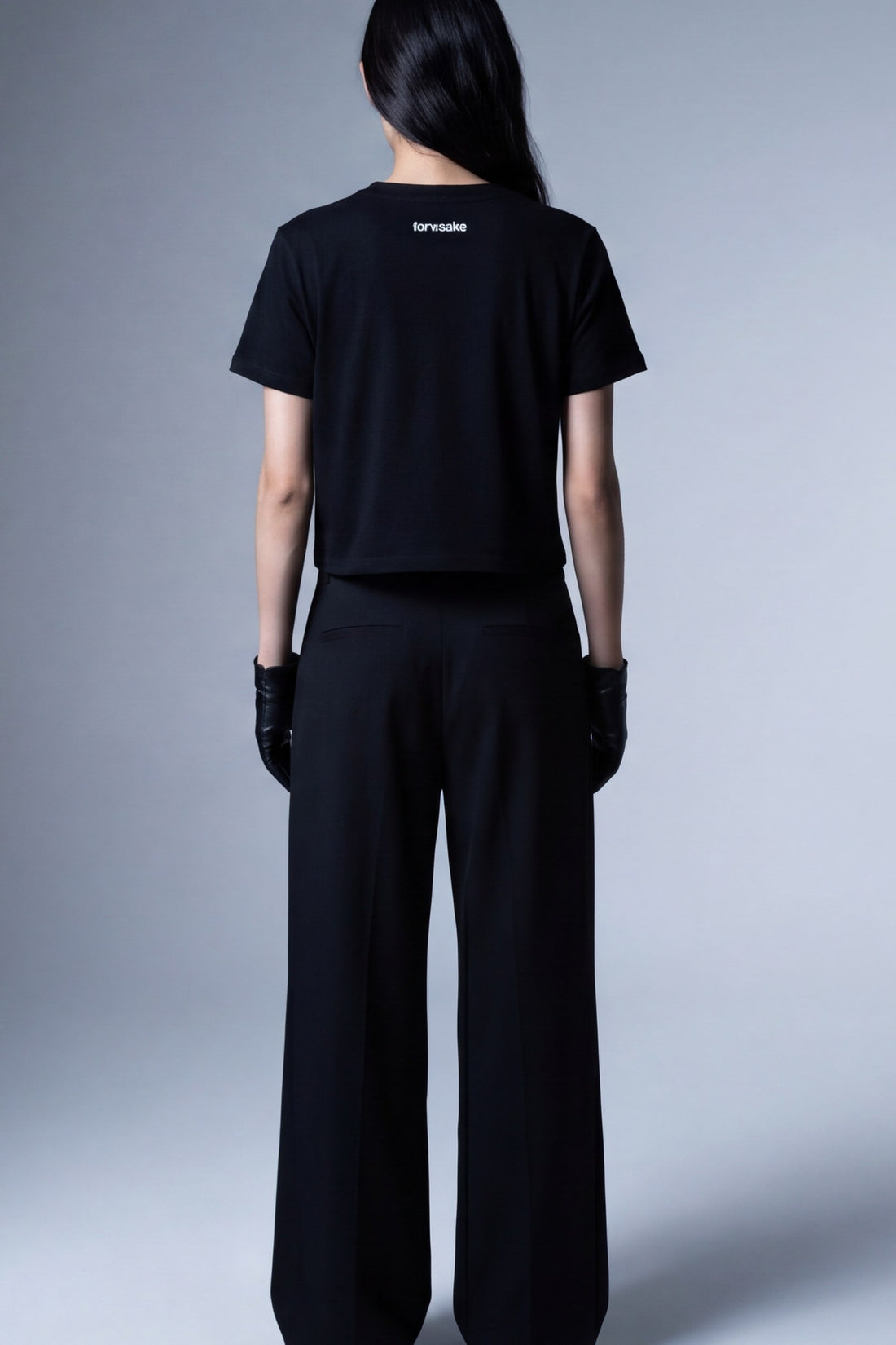 FFS cropped 2:3 | original_media:gid://shopify/MediaImage/30934226829415 | position:5 | Forfksake Spoiled B*tch Baby Tee Black