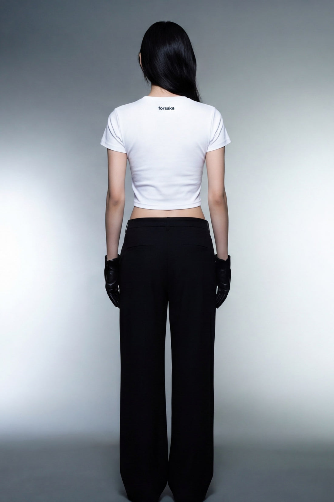 FFS cropped 2:3 | original_media:gid://shopify/MediaImage/30933969141863 | position:6 | Forfksake Hot Gray Baby Tee