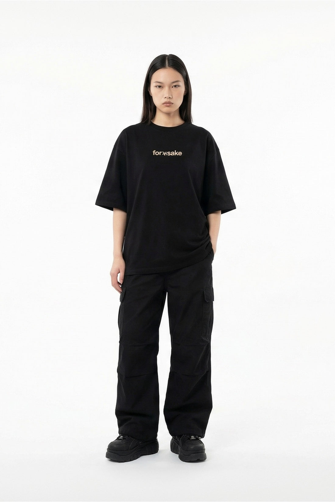 FFS cropped 2:3 | original_media:gid://shopify/MediaImage/30933981560935 | position:6 | Forfksake I Am Drugs T-Shirt Black