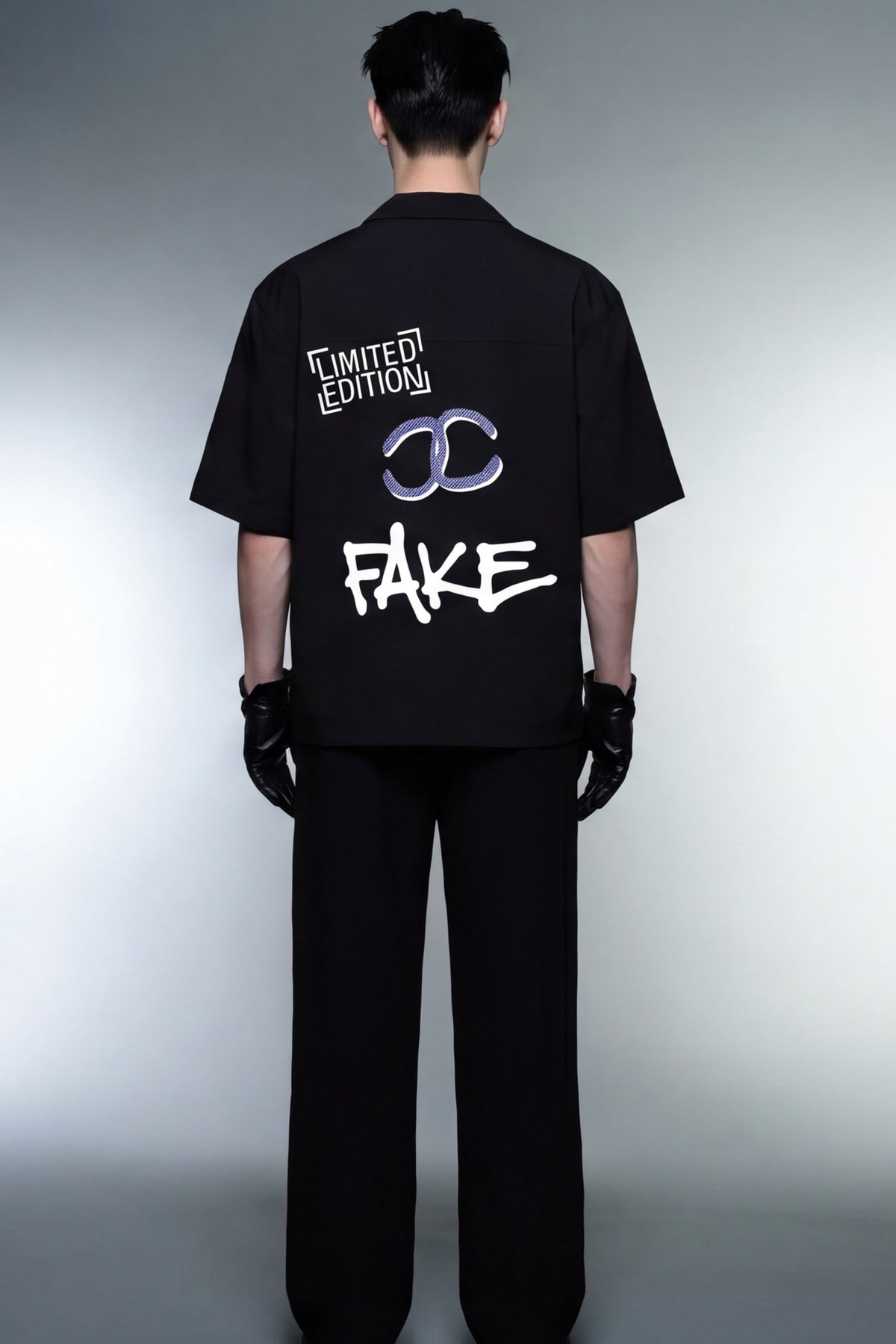 FFS cropped 2:3 | original_media:gid://shopify/MediaImage/30934016786535 | position:6 | Forfksake Limited Edition Fake Bowling Shirt Black