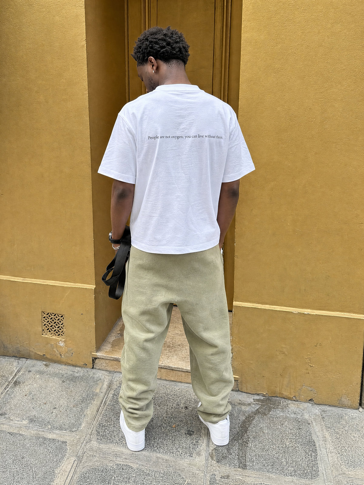 Forfksake Pink Panther White T-Shirt