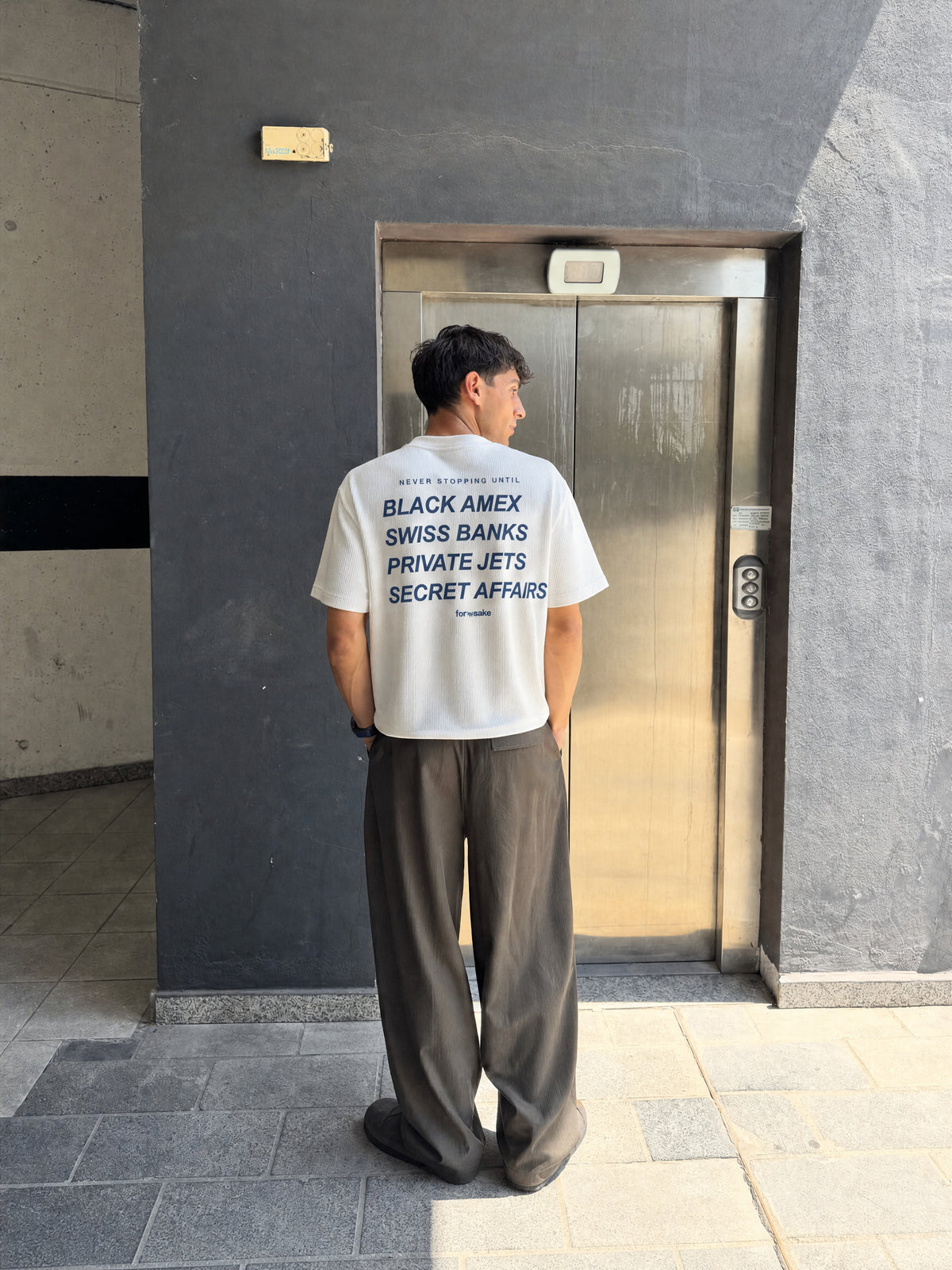Forfksake Secret Affairs White T-Shirt