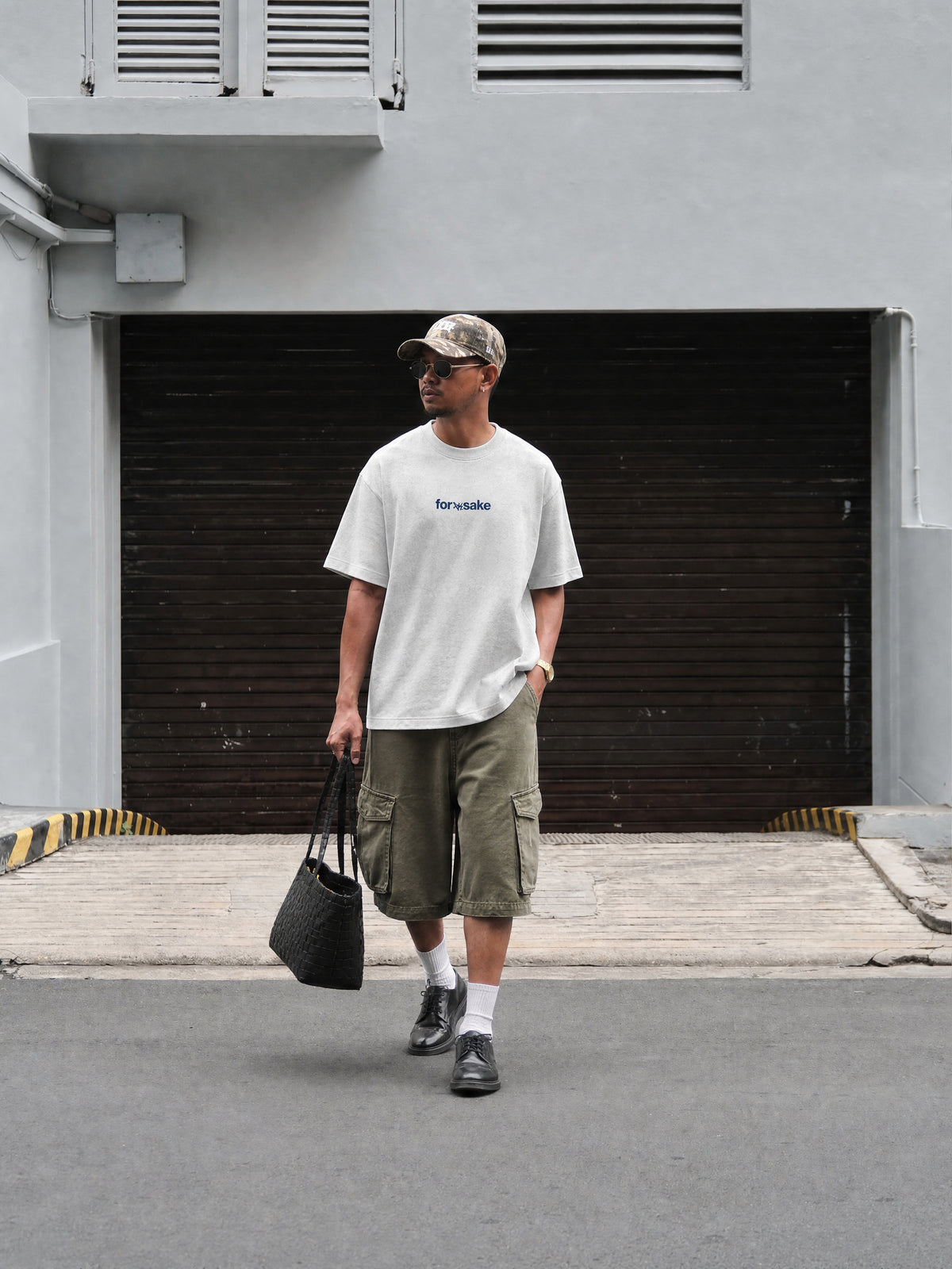 Forfksake Turn My Back White T-Shirt