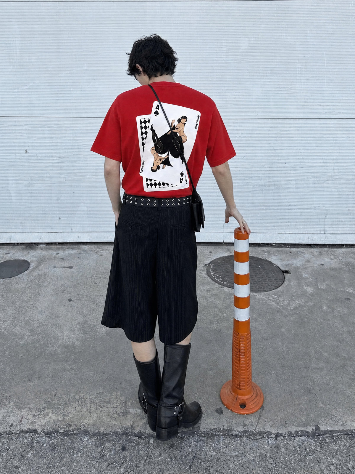 Forfksake Play Your Hand Red T-Shirt