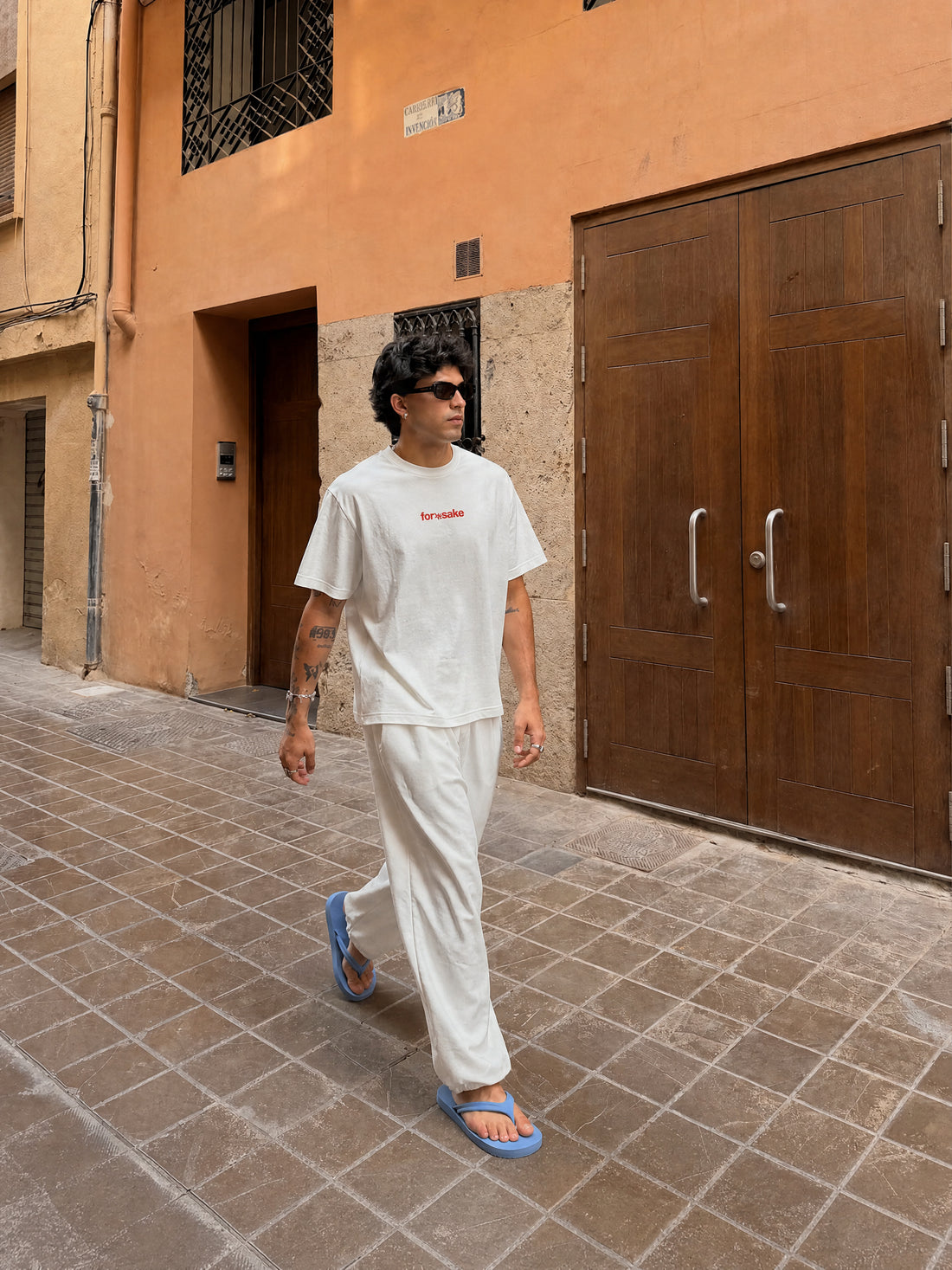 Forfksake Ex Flex White T-Shirt