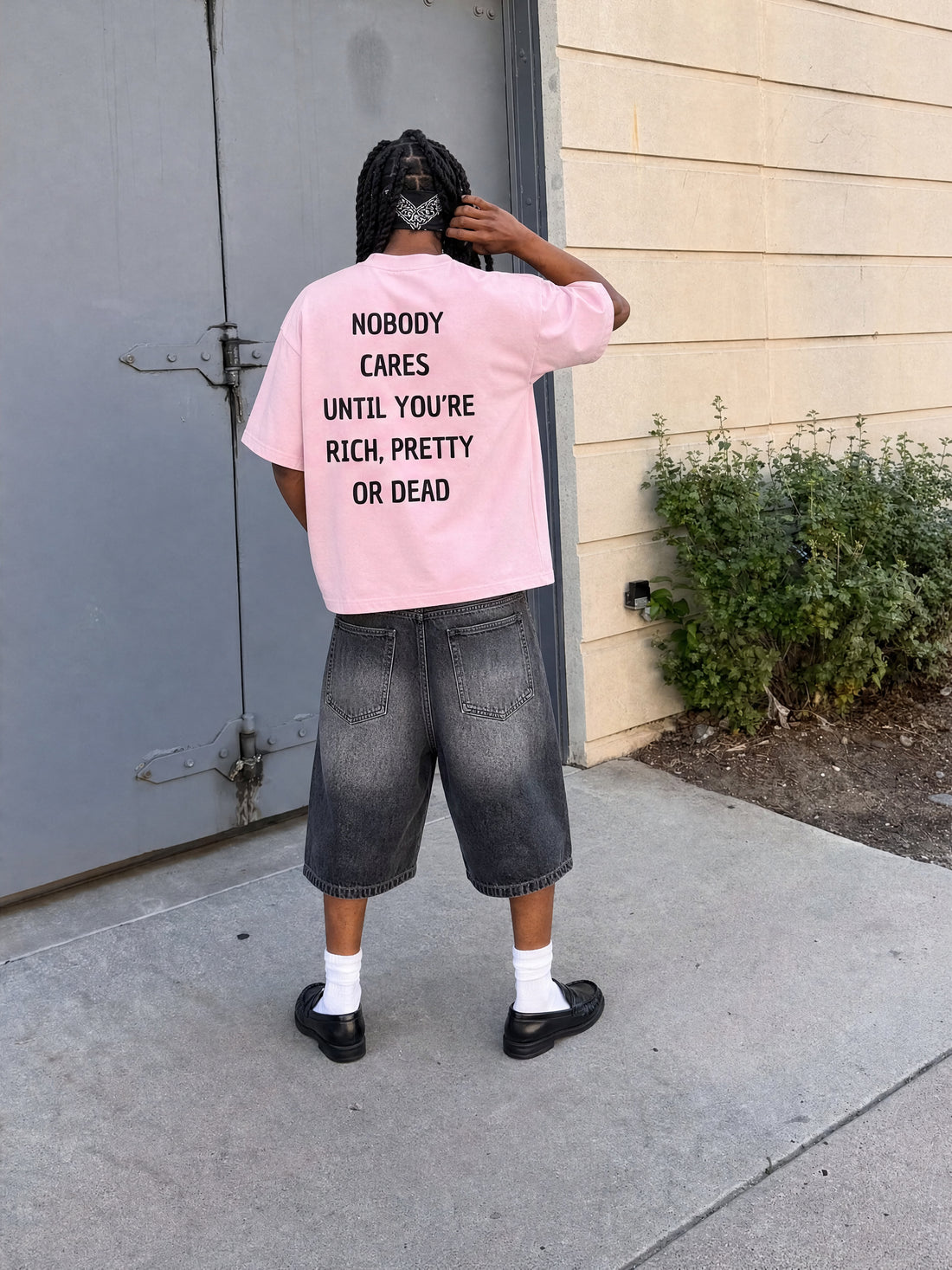 Forfksake Nobody Pink T-Shirt