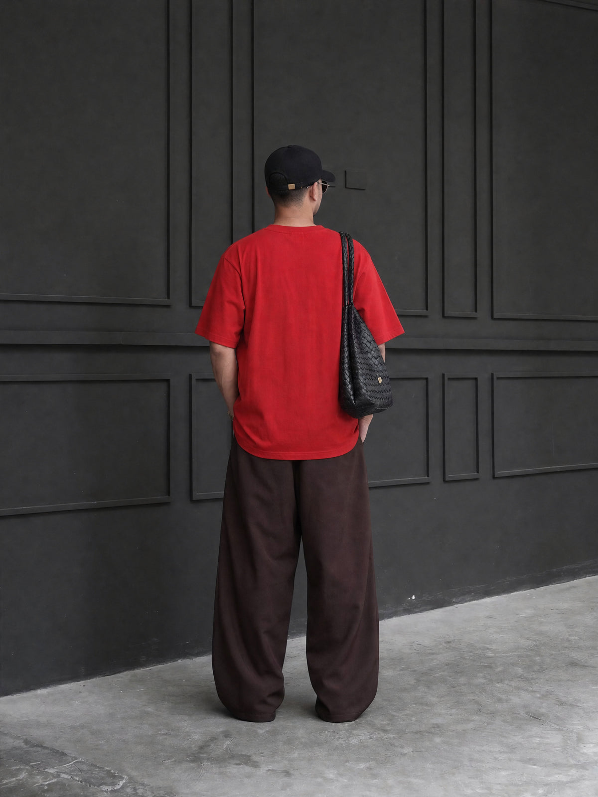 Forfksake Basic Staple Red T-Shirt