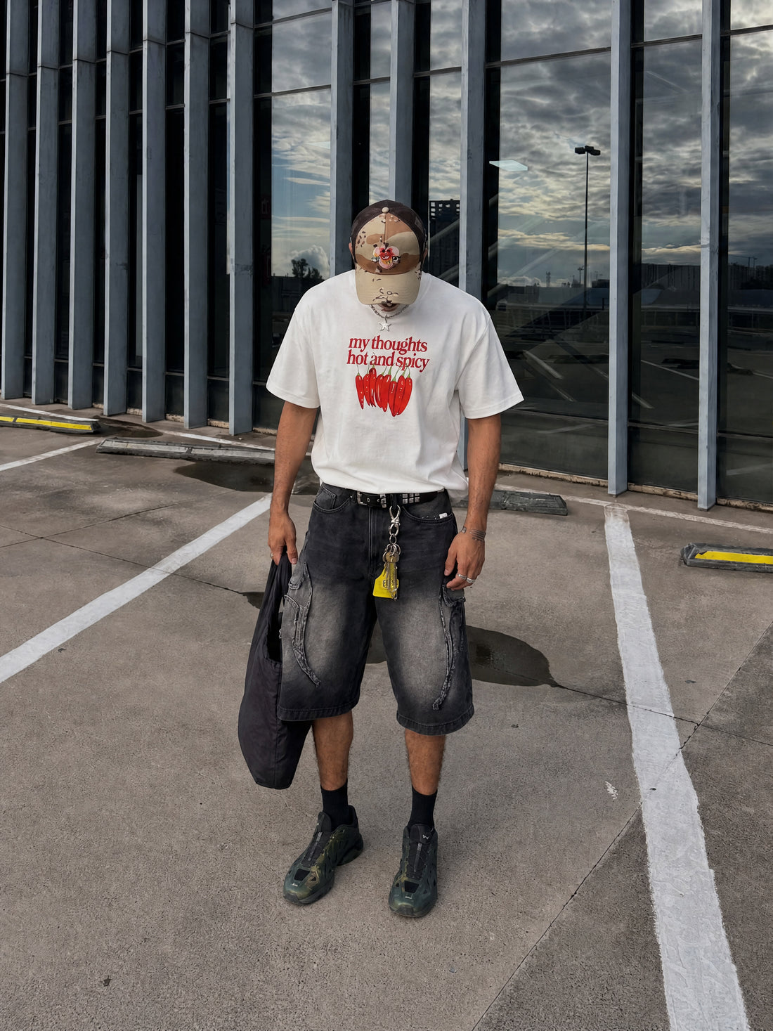 Forfksake Hot & Spicy White T-Shirt