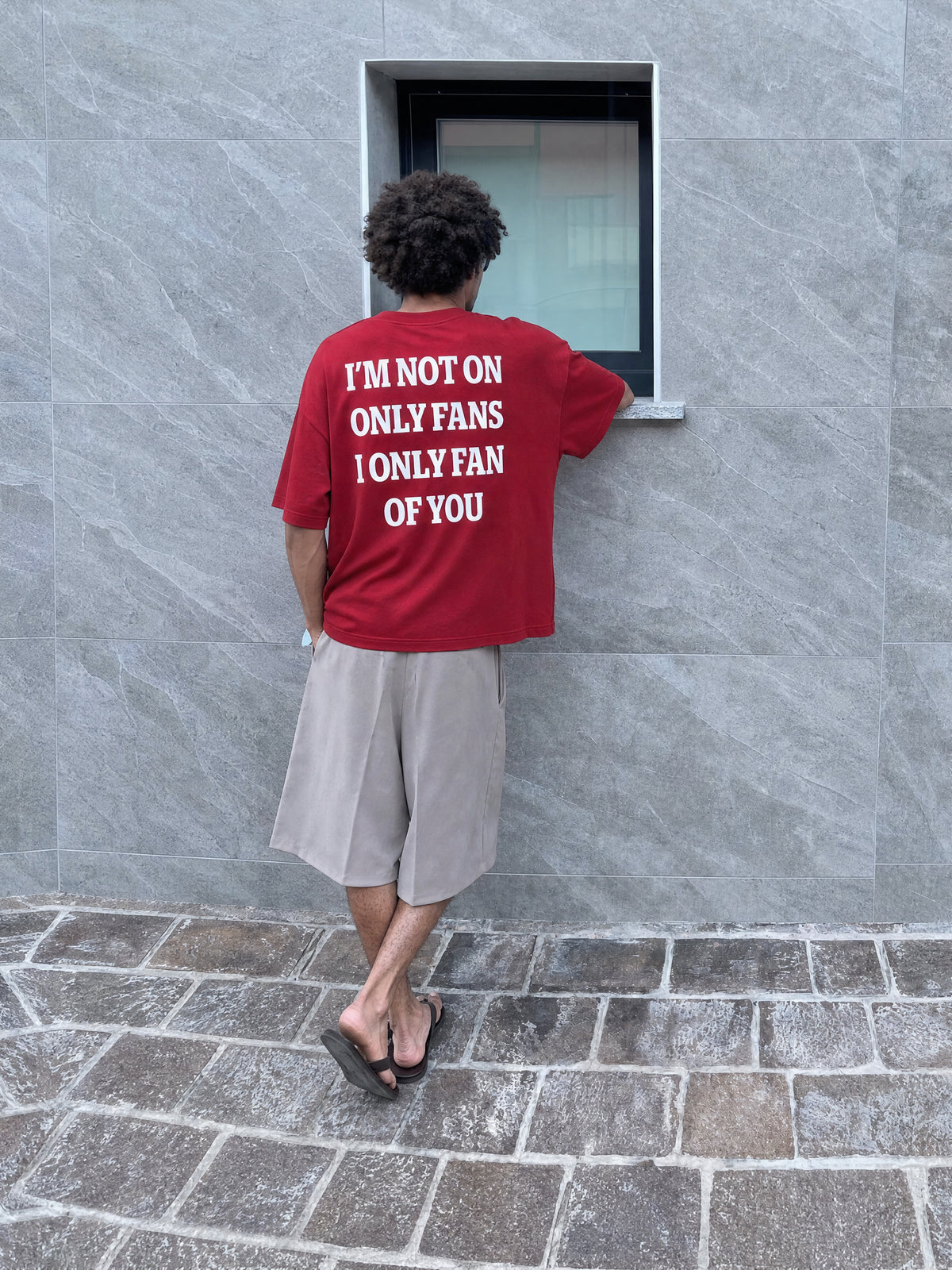 Forfksake Only Fans T-Shirt Red