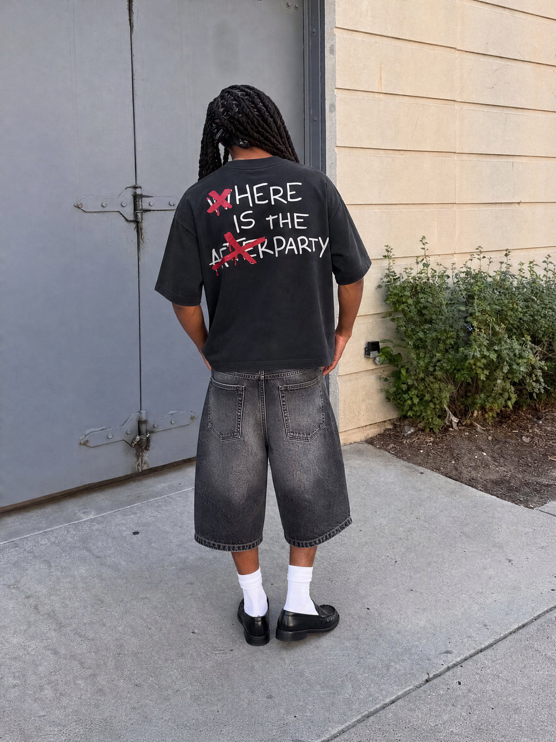 Forfksake Afterparty Scenes T-Shirt Black