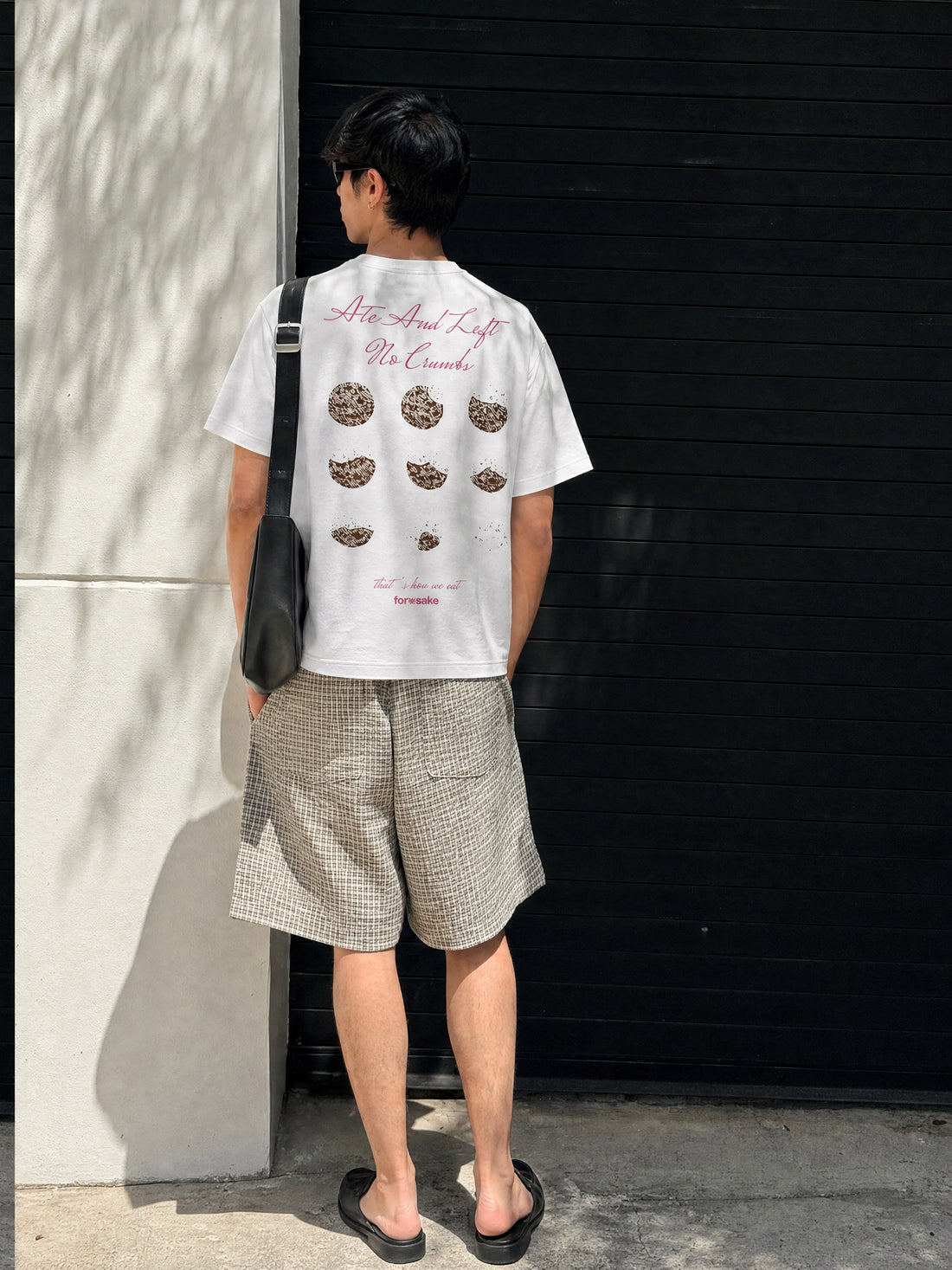 Forfksake Ate White T-Shirt
