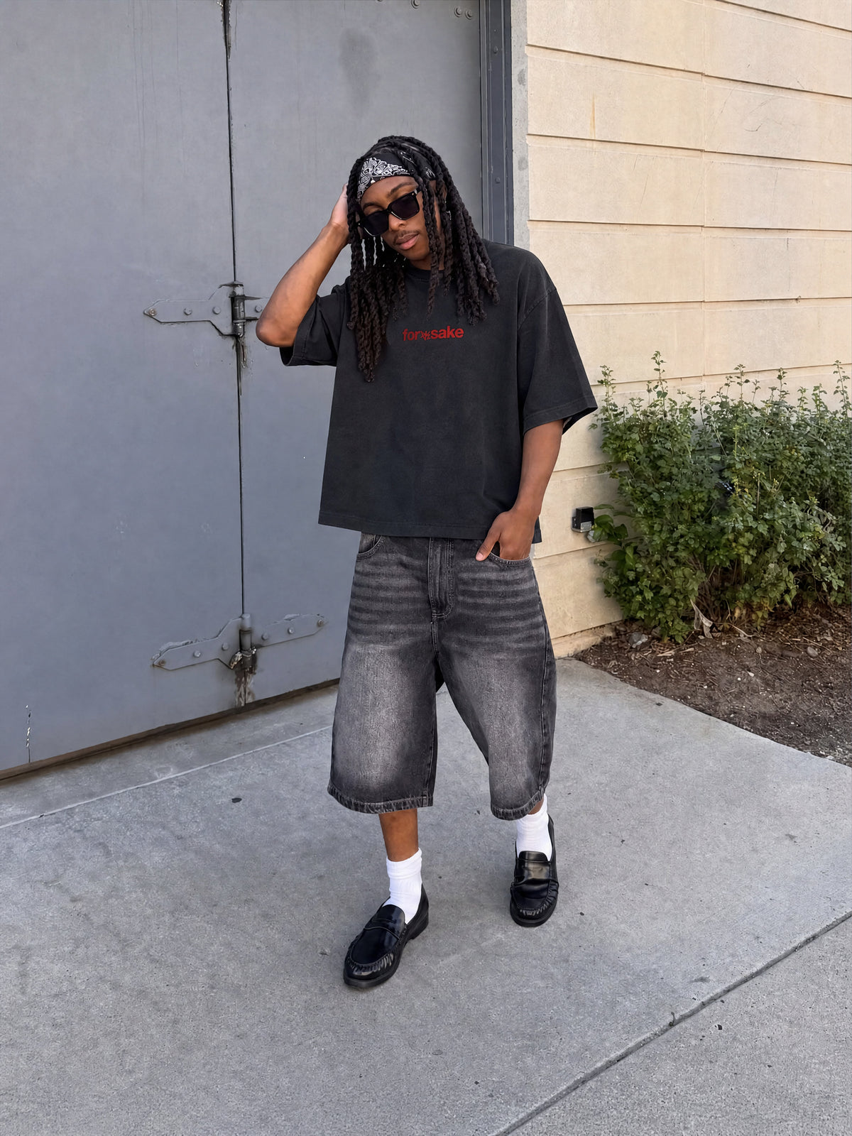 Forfksake Fake Love Black T-Shirt