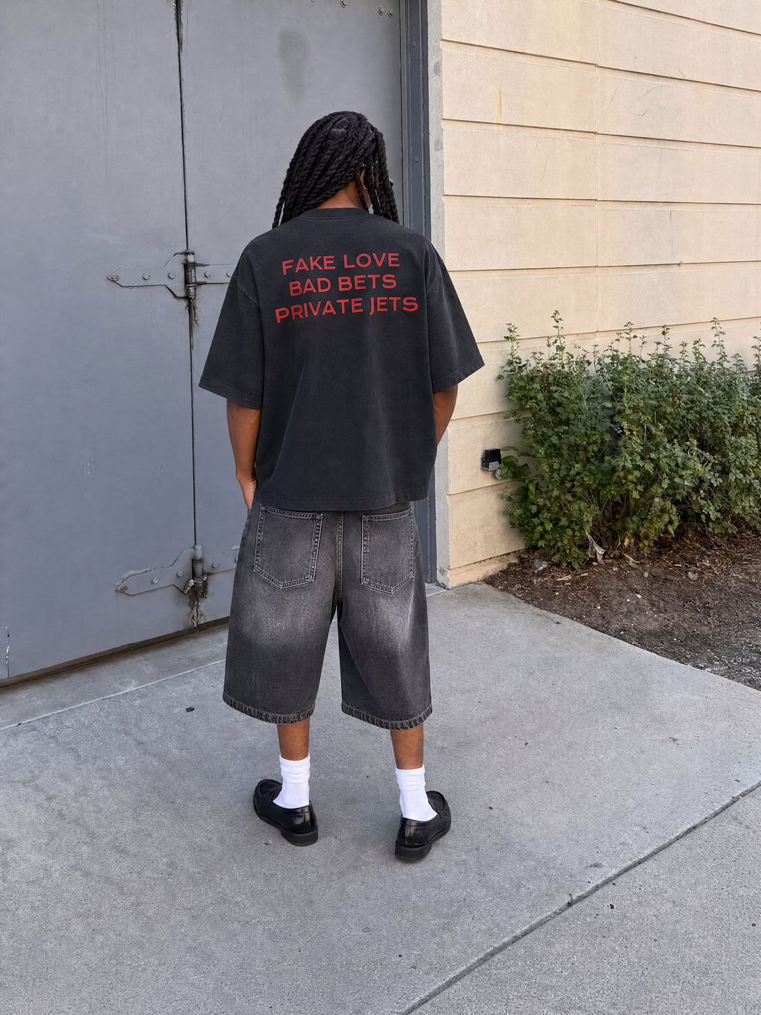Forfksake Fake Love Black T-Shirt