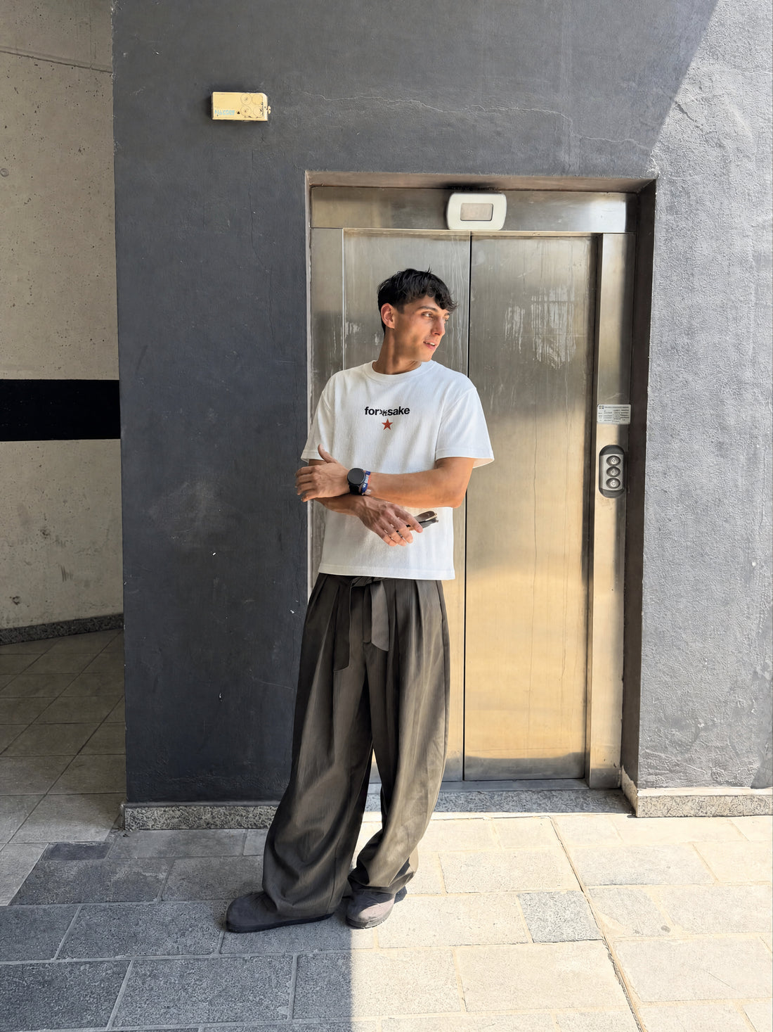 Forfksake Think White T-Shirt