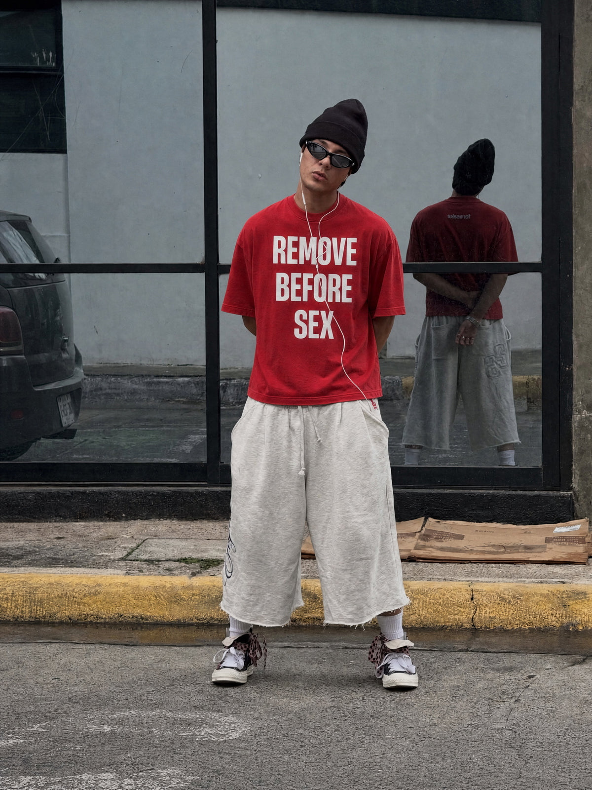 Forfksake Remove Before Sex T-Shirt Red