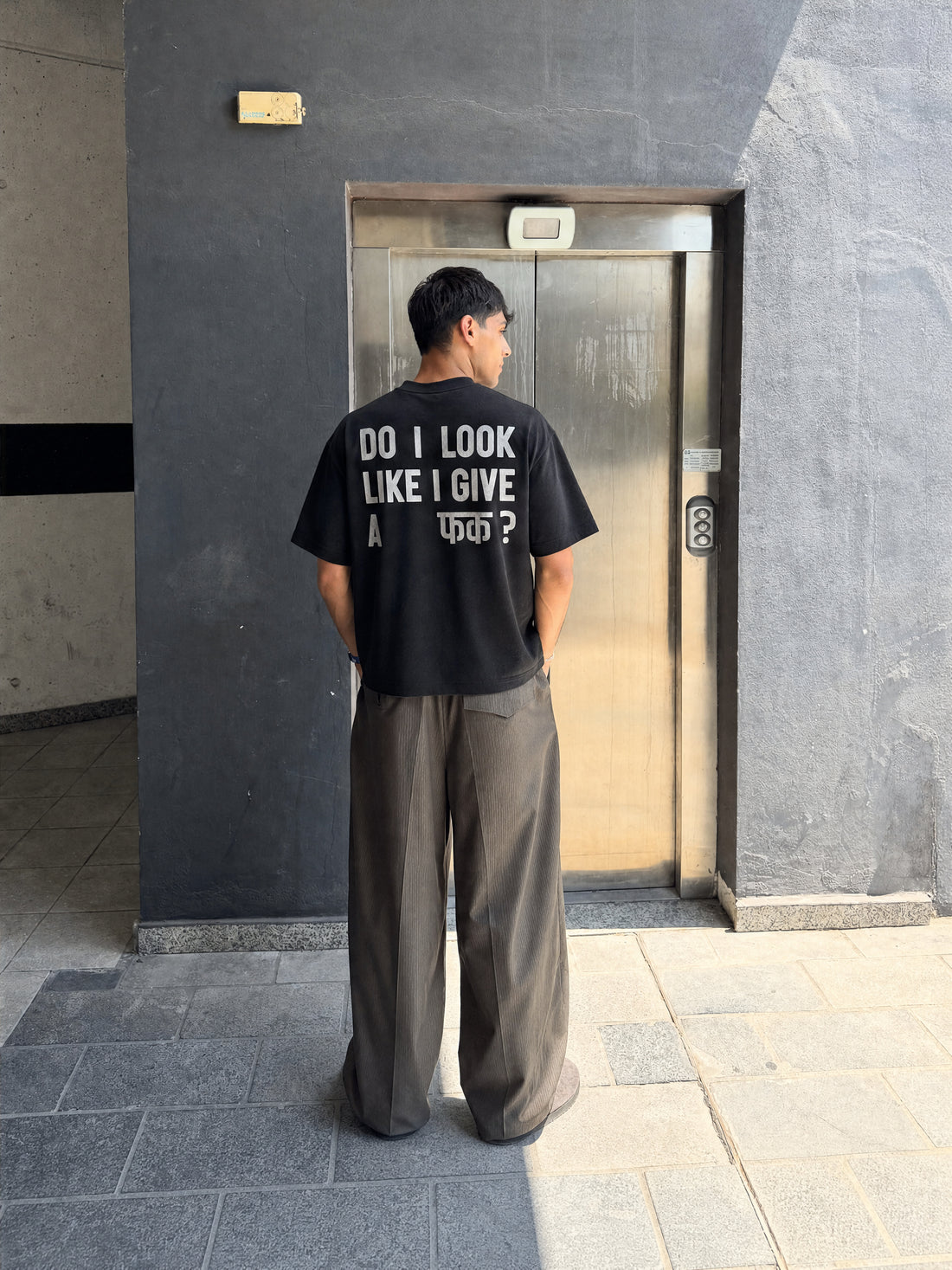 Forfksake Do I Look Like I Give A Fuck T-Shirt Black