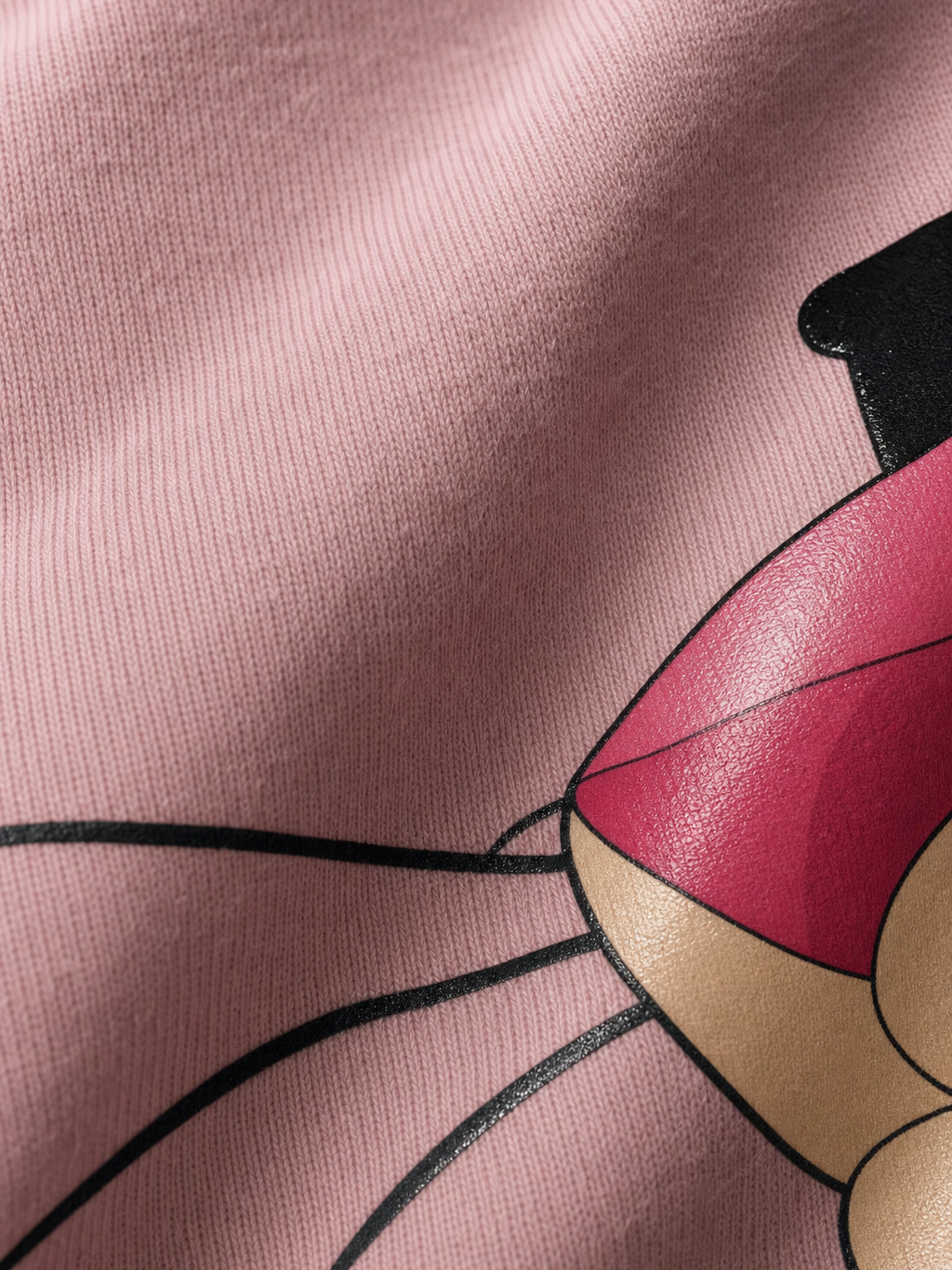 Forfksake Satisfy Soul Pink T-Shirt – close-up detail