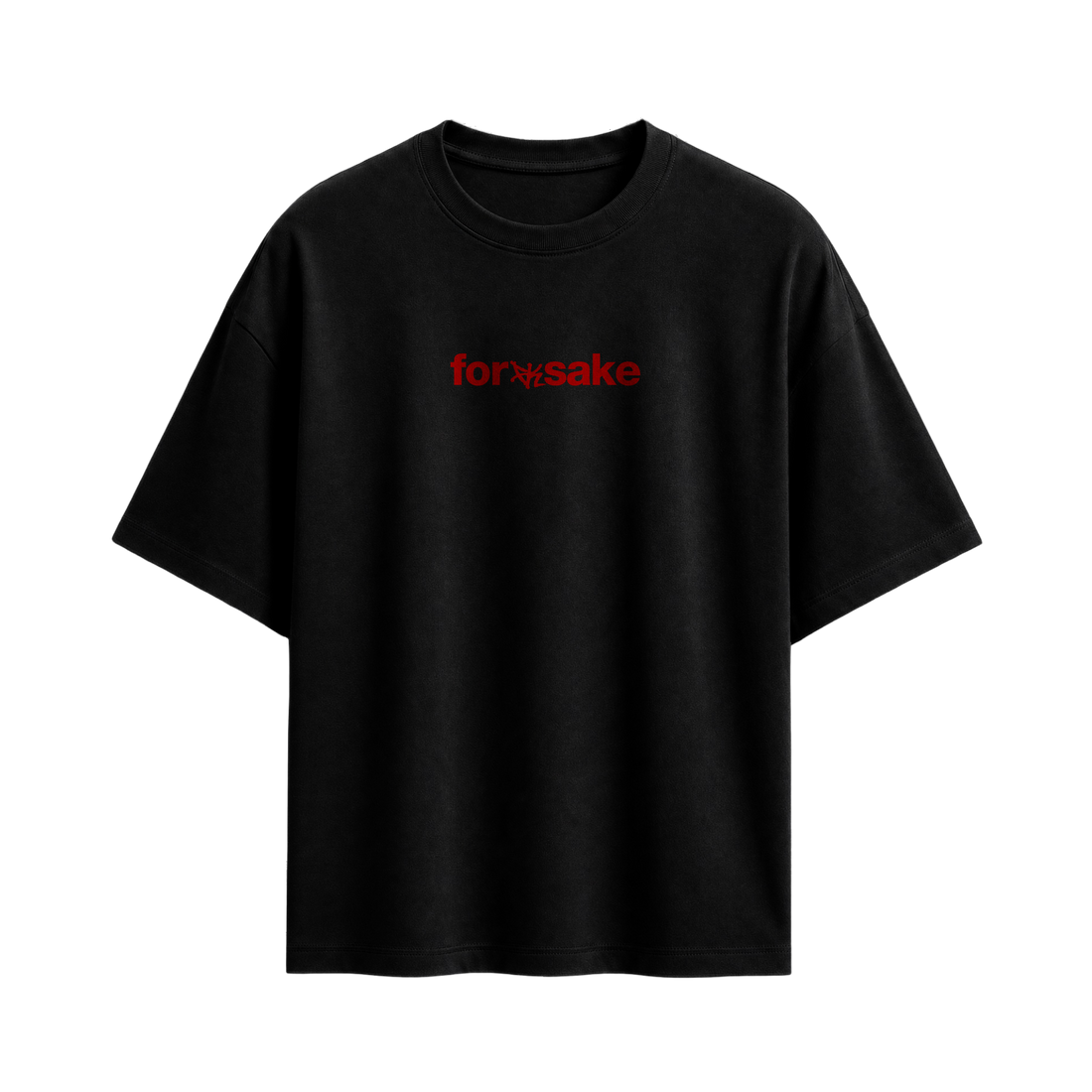 Forfksake Fake Love Black T-Shirt
