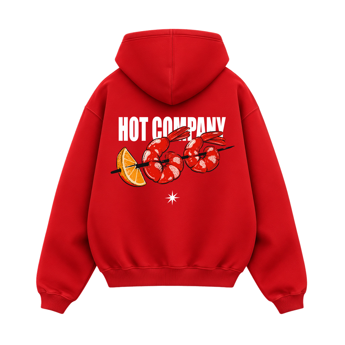 Forfksake Hot Company Hoodie Red