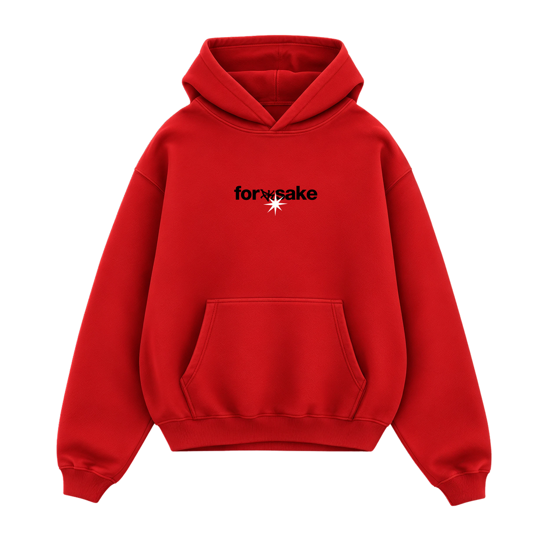 Forfksake Hot Company Hoodie Red