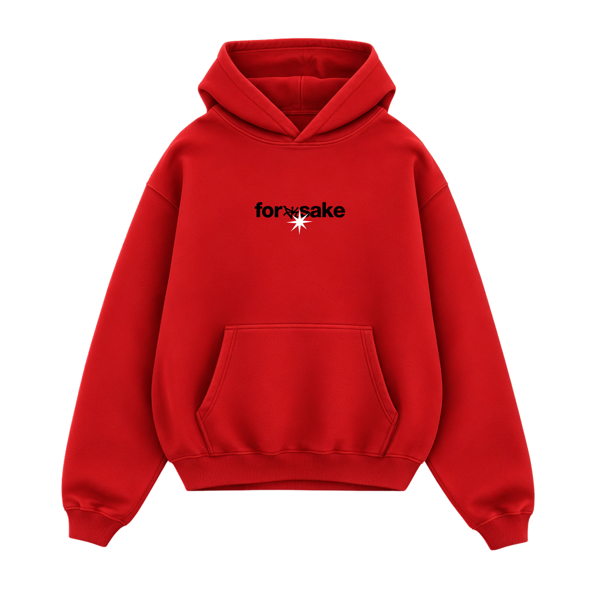 Forfksake Hot Company Hoodie Red