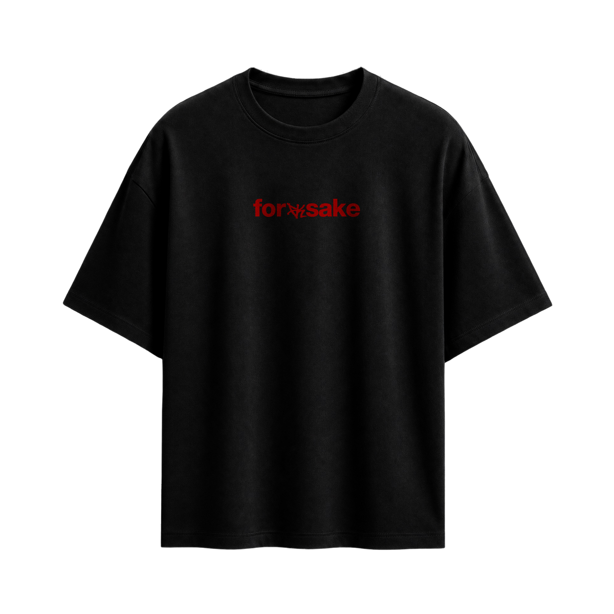 Forfksake Pray For Cars T-Shirt Black