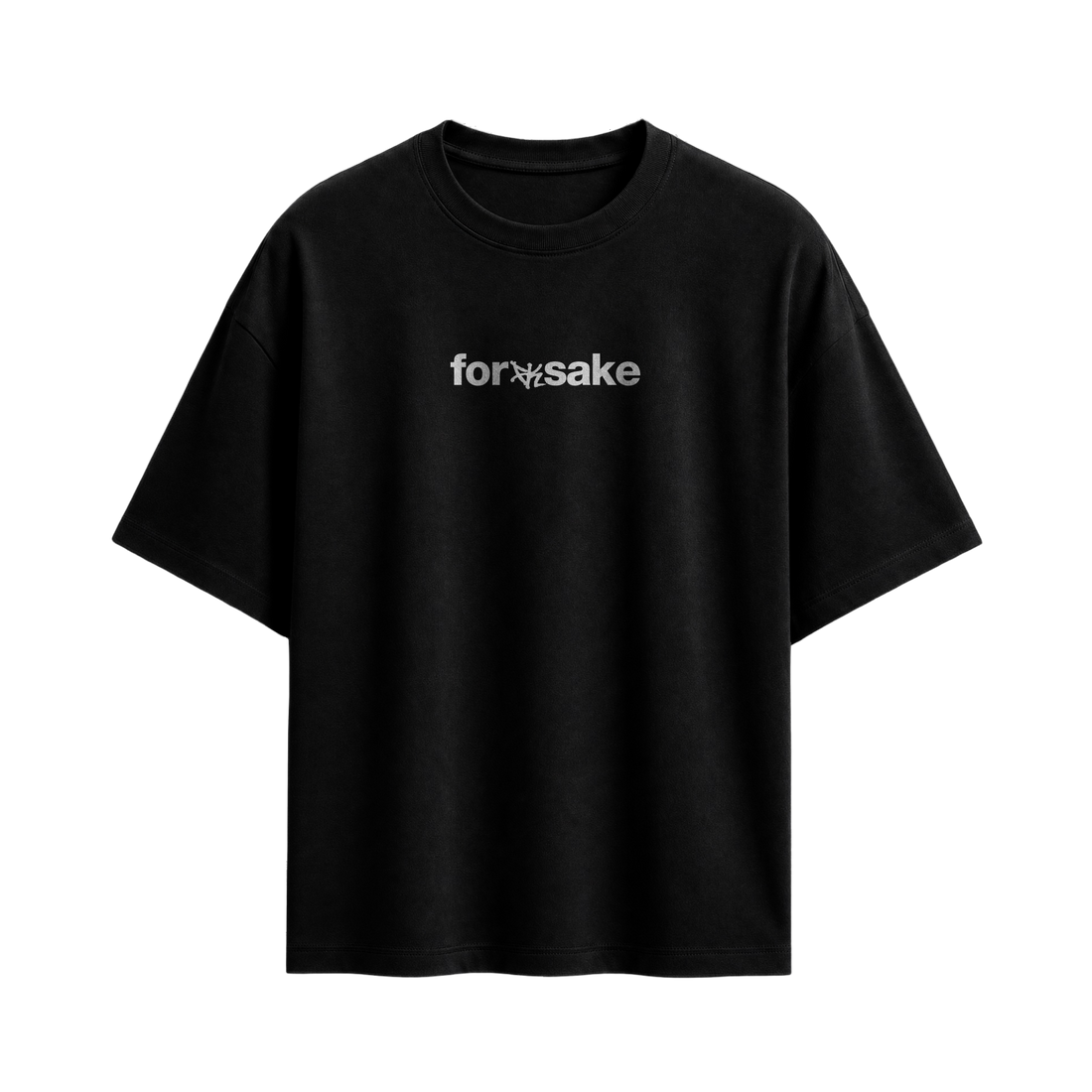 Forfksake Red Flags T-Shirt Black