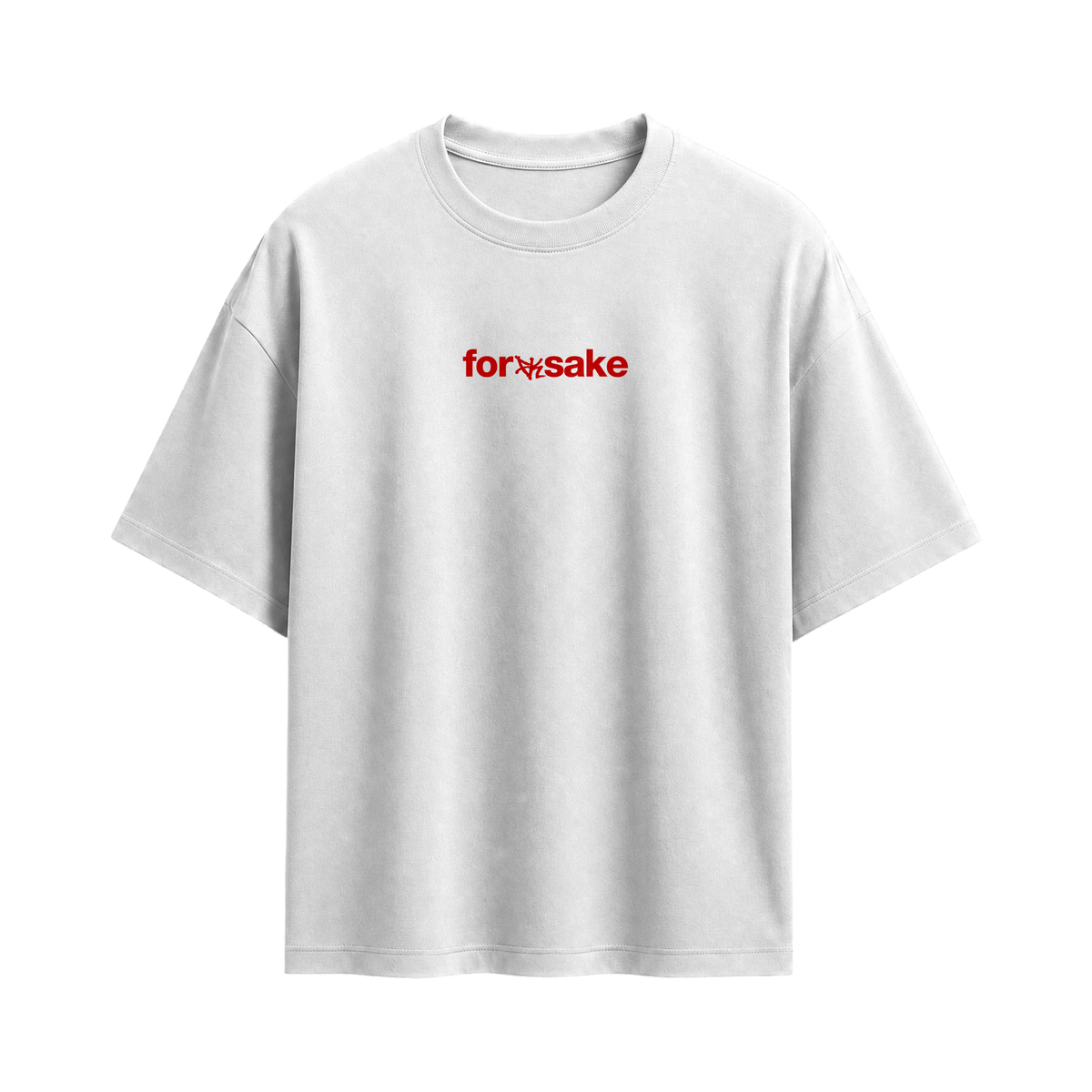 Forfksake Small Circle Big Checks T-Shirt White