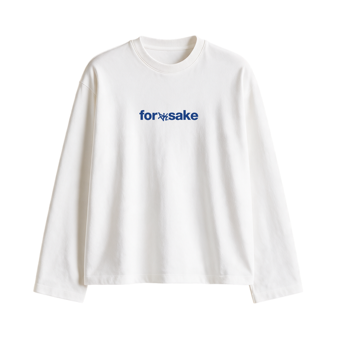 Forfksake Trust Me I'm Not Bluffing Full Sleeve T-Shirt White