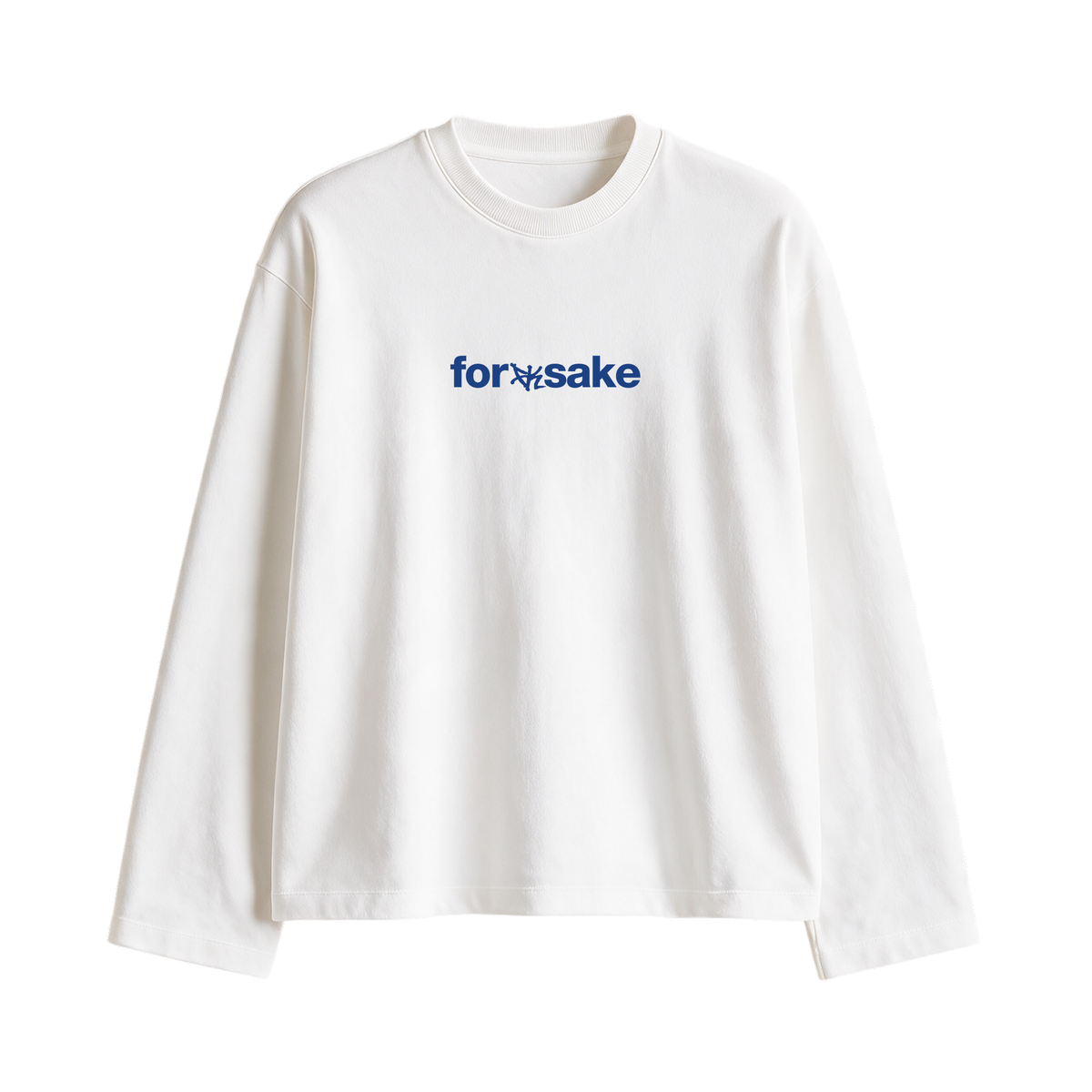 Forfksake Trust Me I'm Not Bluffing Full Sleeve T-Shirt White
