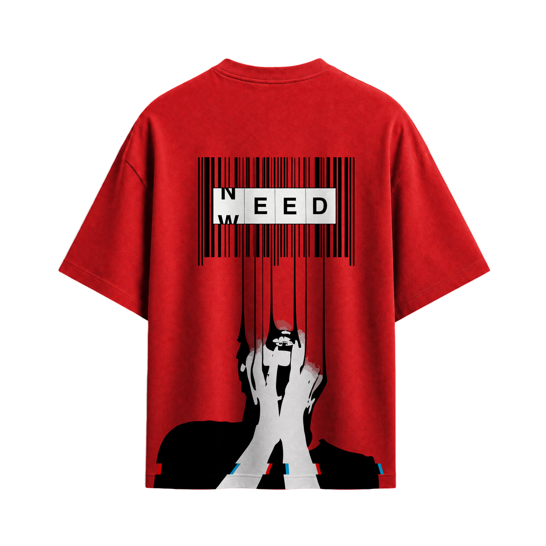Forfksake Weed Is Need T-Shirt(red)