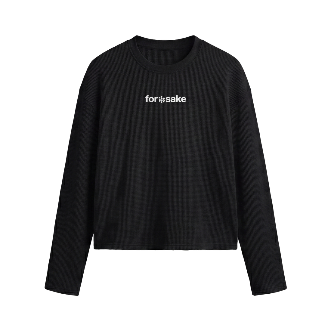 FFS restored original first-two | original_media:gid://shopify/MediaImage/30695166312551 | position:1 | Forfksake Little Fucked Up Waffle Long Sleeve Black