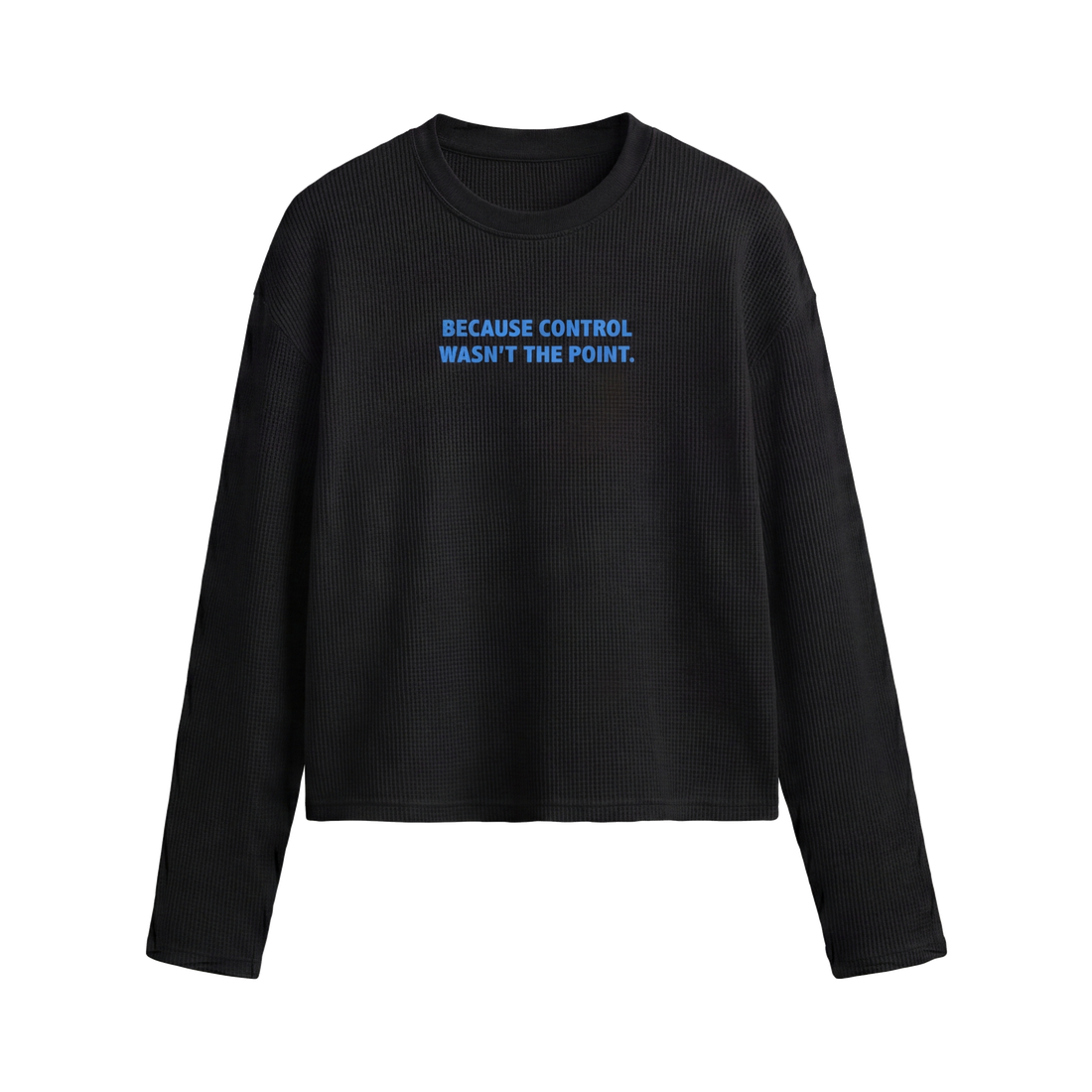 FFS restored original first-two | original_media:gid://shopify/MediaImage/30695165755495 | position:1 | Forfksake Absolut 00 Waffle Long Sleeve Black