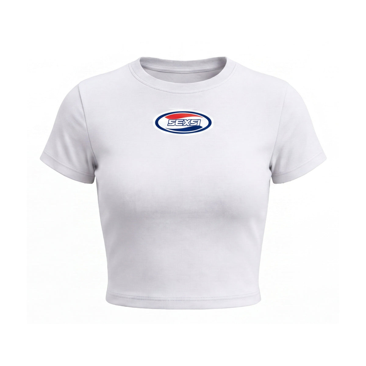 FFS restored original first-two | original_media:gid://shopify/MediaImage/30692917379175 | position:1 | Forfksake Sexsi White Baby Tee
