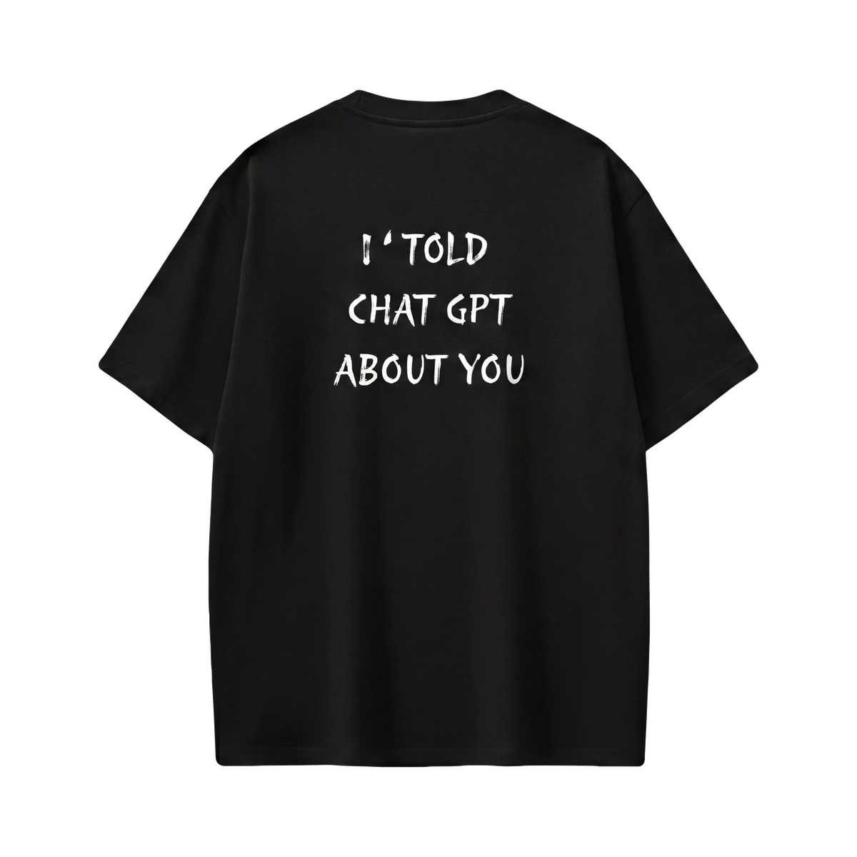 FFS restored original first-two | original_media:gid://shopify/MediaImage/30695018594407 | position:1 | Forfksake Chat GPT Black T-Shirt