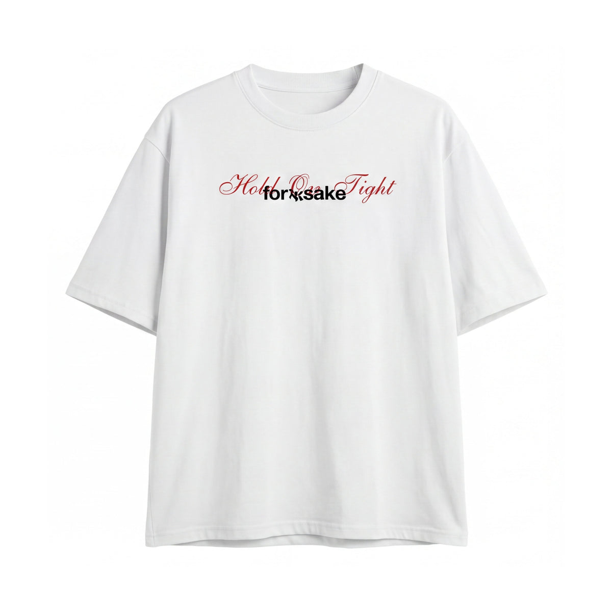 FFS restored original first-two | original_media:gid://shopify/MediaImage/30692786339943 | position:2 | Forfksake Play Your Hand White T-Shirt