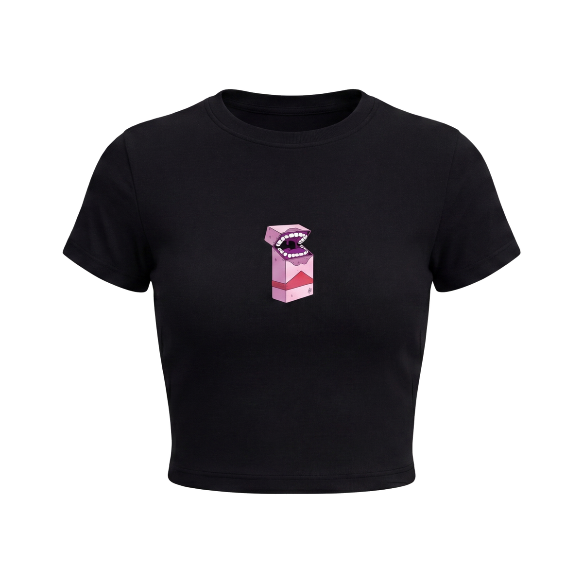 FFS restored original first-two | original_media:gid://shopify/MediaImage/30695147634791 | position:1 | Forfksake Cig Talk Baby Tee