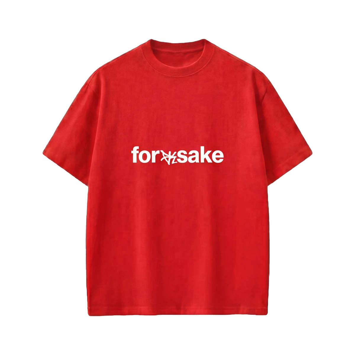 FFS restored original first-two | original_media:gid://shopify/MediaImage/30695045824615 | position:1 | Forfksake Bad Habits T-Shirt(red)