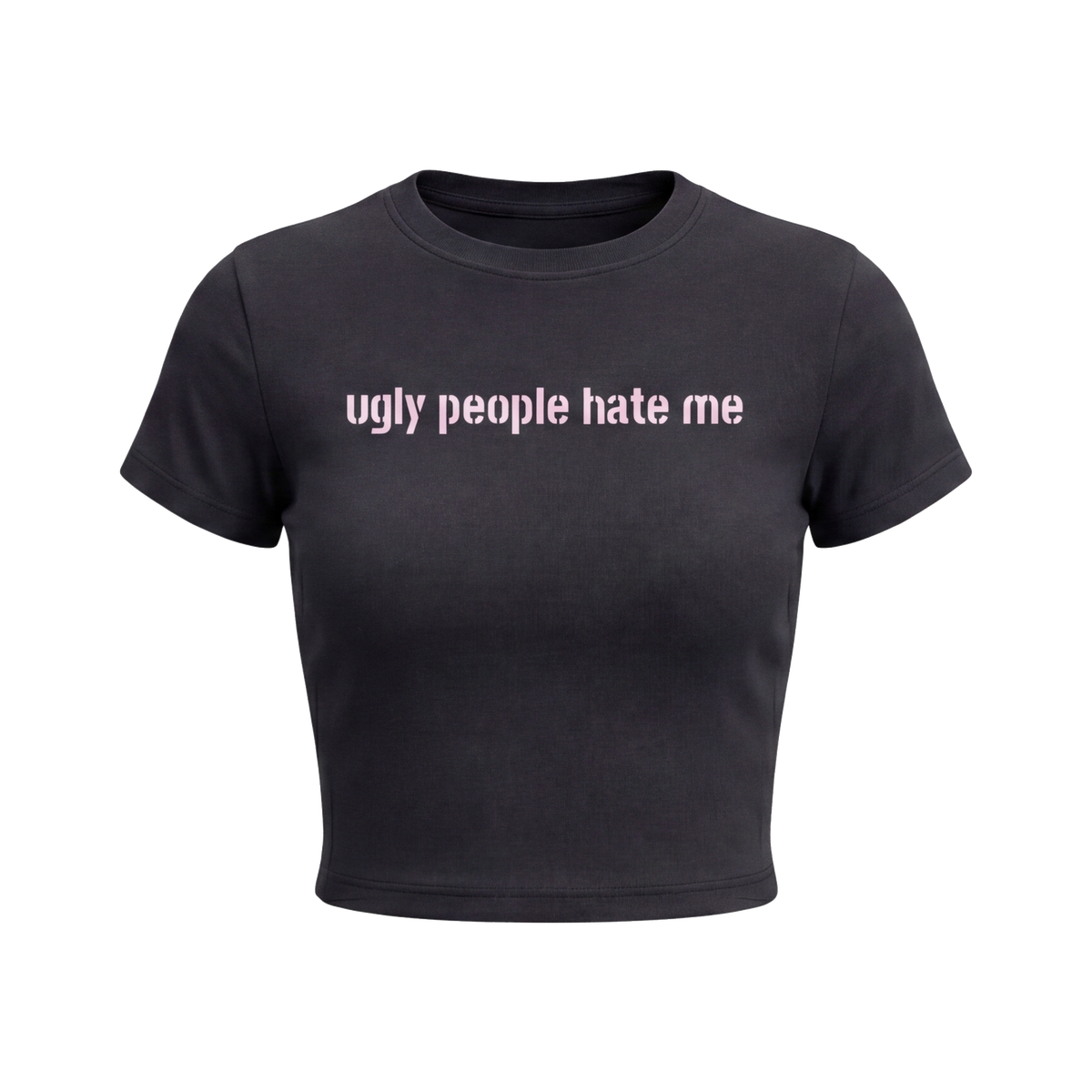 FFS restored original first-two | original_media:gid://shopify/MediaImage/30695121059943 | position:1 | Forfksake Ugly Pink Baby Tee
