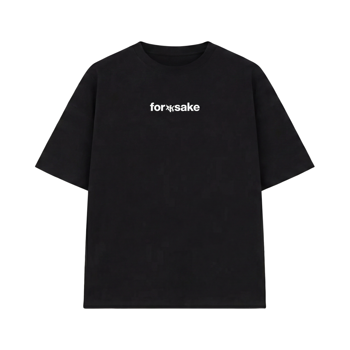 FFS restored original first-two | original_media:gid://shopify/MediaImage/30695050608743 | position:1 | Forfksake No Guest List T-Shirt Black
