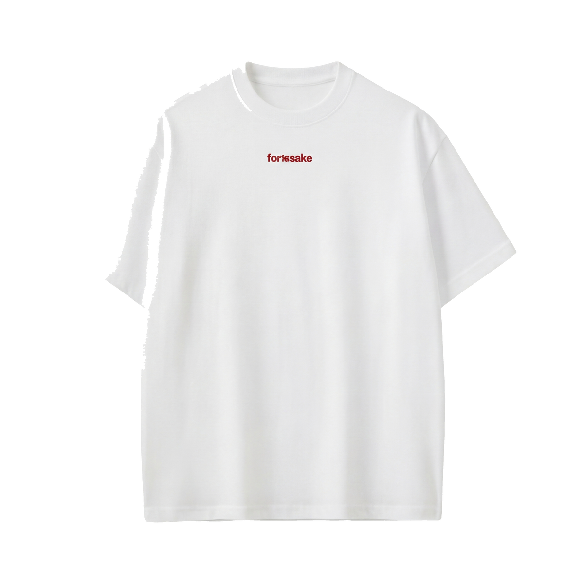 FFS restored original first-two | original_media:gid://shopify/MediaImage/30695026425959 | position:2 | Forfksake Nobody White T-Shirt