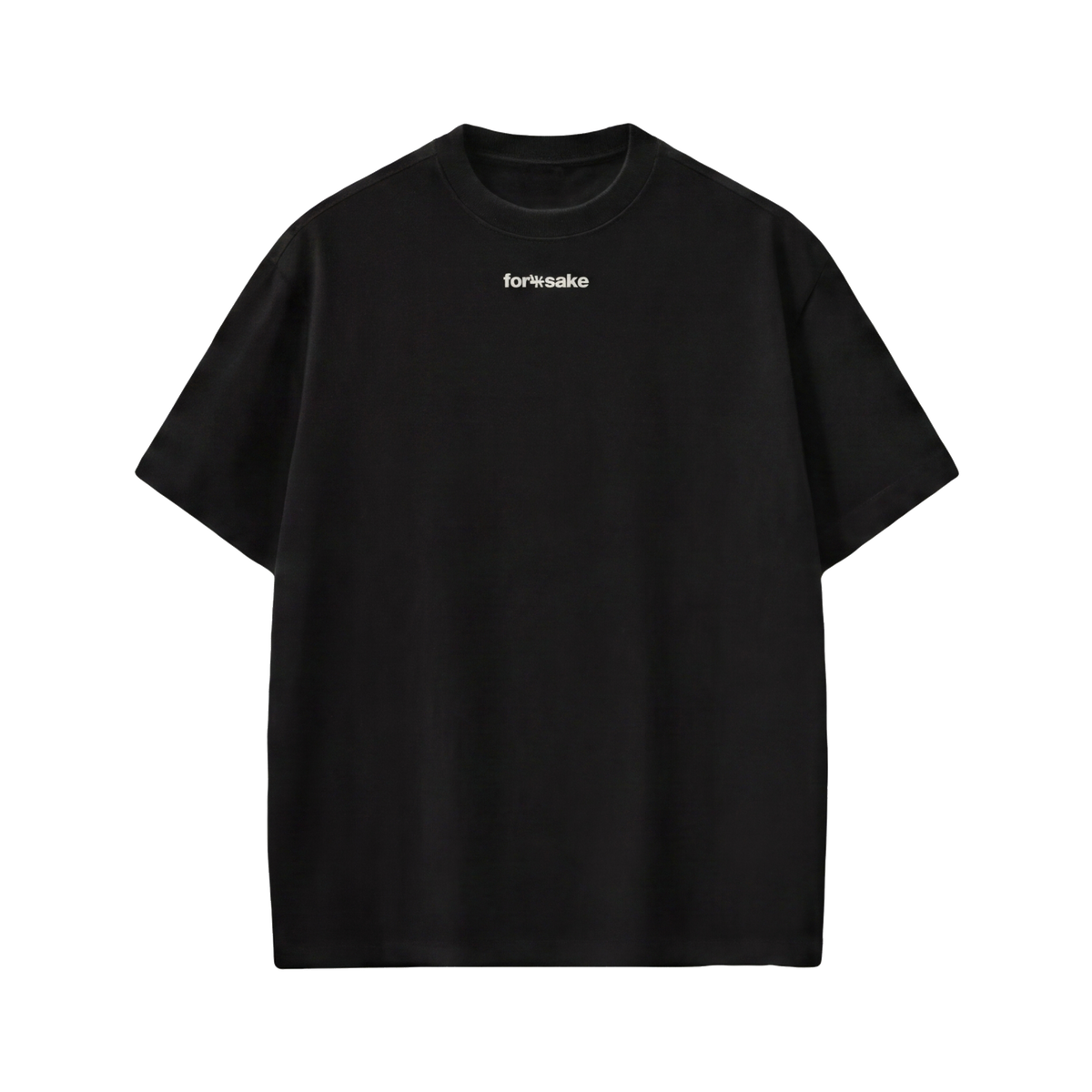 FFS restored original first-two | original_media:gid://shopify/MediaImage/30695021215847 | position:2 | Forfksake Gentle Black T-Shirt