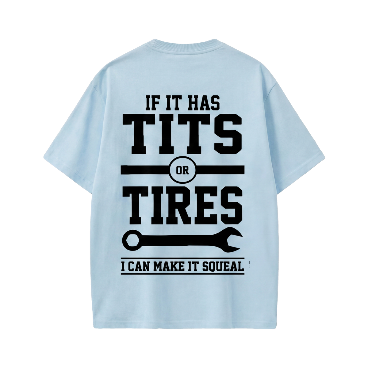 FFS restored original first-two | original_media:gid://shopify/MediaImage/30695017644135 | position:1 | Forfksake Sequeal Light Blue T-Shirt